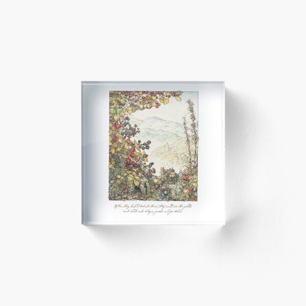 Walk to the High Hills Acrylic Block