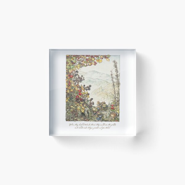 Walk to the High Hills Acrylic Block