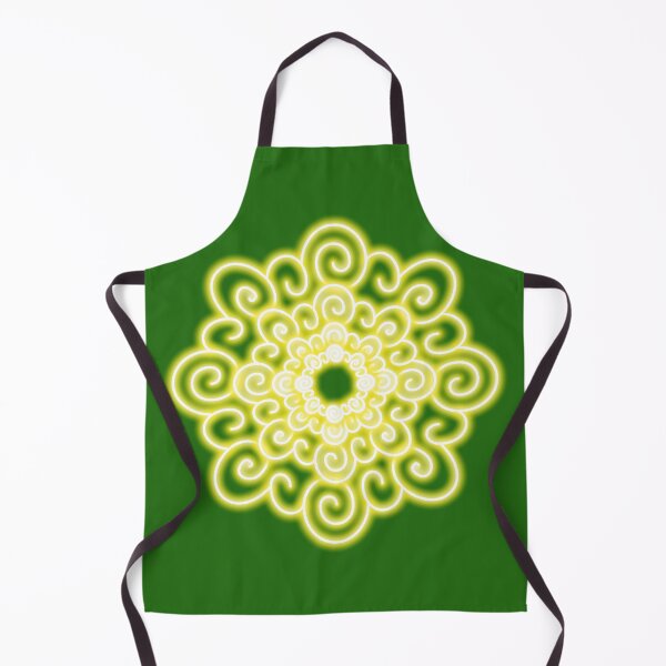 Item preview, Neon effect sun design #3 green background designed and sold by PEB-creative24.