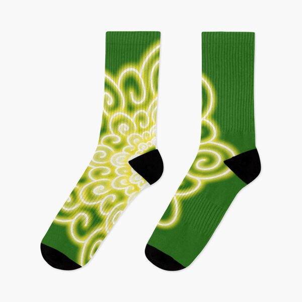 Item preview, Neon effect sun design #3 green background designed and sold by PEB-creative24.