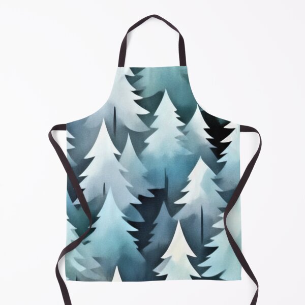 Item preview, wintery pine forest designed and sold by Garrulus glandarius.