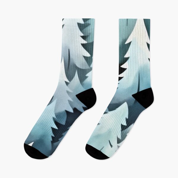 Item preview, wintery pine forest designed and sold by Garrulus glandarius.
