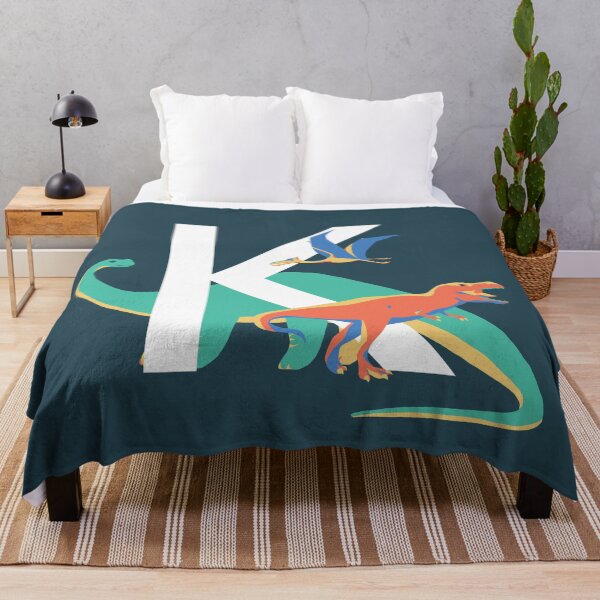 Item preview, Dinosaurs - Personalised K, Monogram, Initial, Name, Letter designed and sold by Nemki.