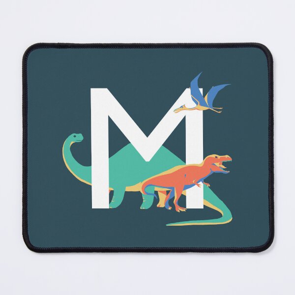 Item preview, Dinosaurs - Personalised M, Monogram, Initial, Name, Letter designed and sold by Nemki.