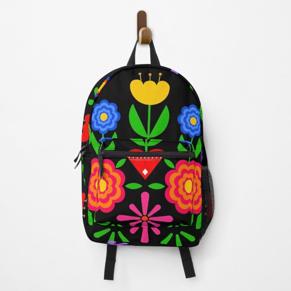 Item preview, Polish folk art - floral embroidery pattern and cutouts colorful designed and sold by mikistudio.
