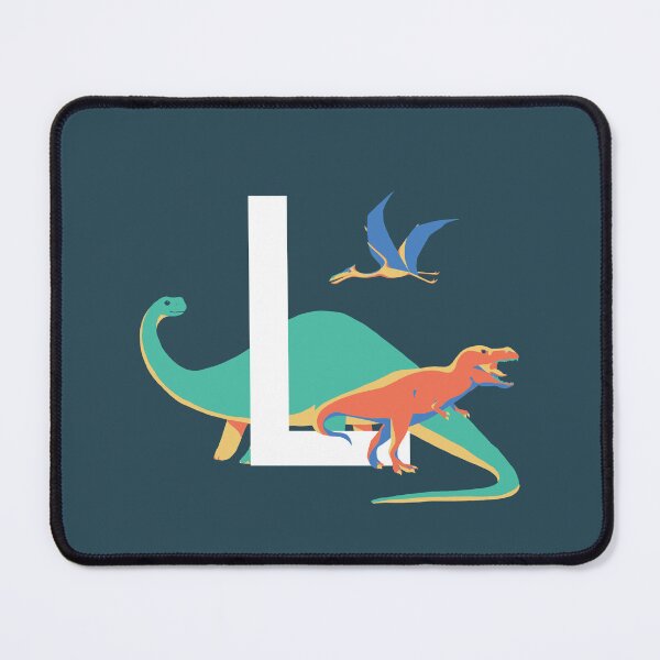 Item preview, Dinosaurs - Personalised L, Monogram, Initial, Name, Letter designed and sold by Nemki.