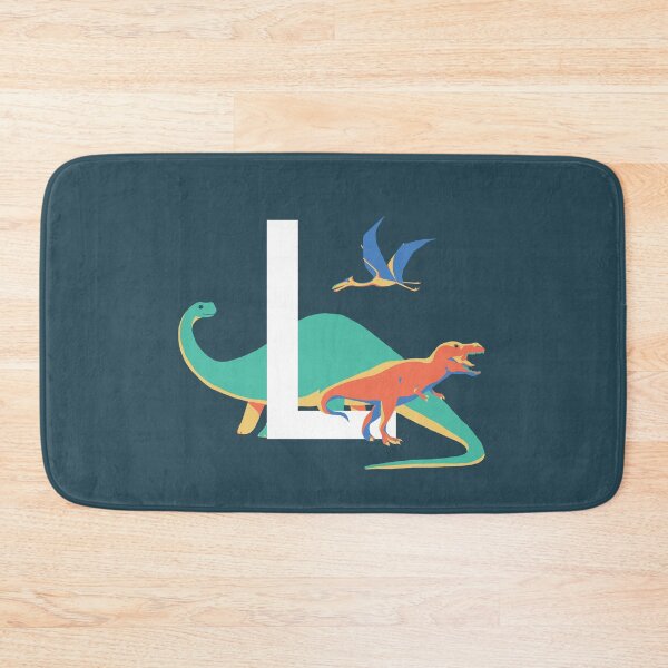 Item preview, Dinosaurs - Personalised L, Monogram, Initial, Name, Letter designed and sold by Nemki.