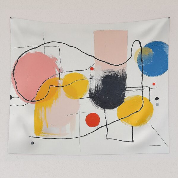 Item preview, Wassily Kandinsky Minimalist Composition designed and sold by maniacfitness.