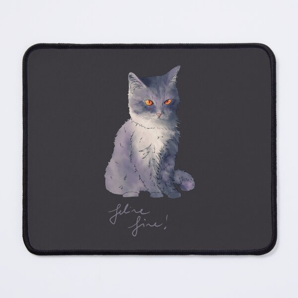 Item preview, Feline fine - grumpy kitten! designed and sold by Kat-D-Art.