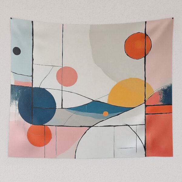 Item preview, Wassily Kandinsky Shapes Composition designed and sold by maniacfitness.