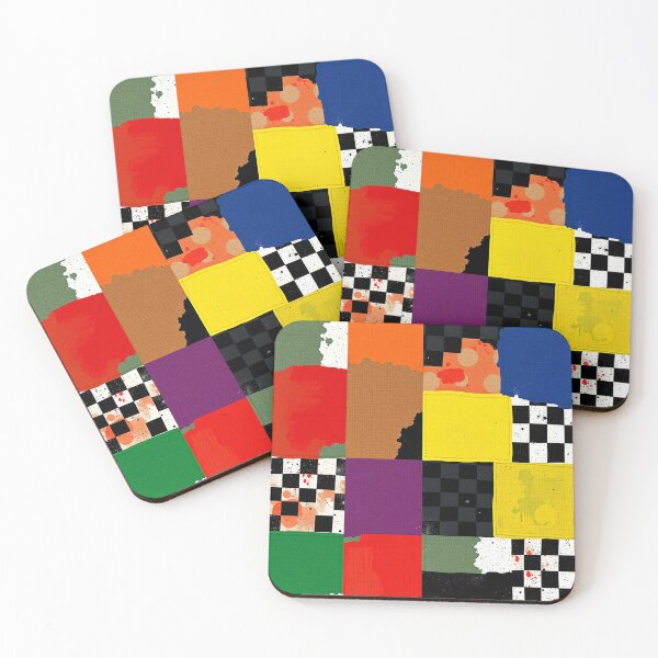 Item preview, Coloured squares designed and sold by GasconyPassion.