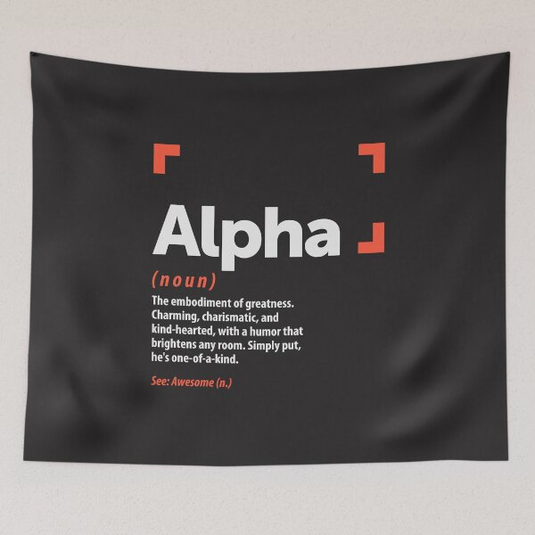 Item preview, Alpha Definition Personalized Name Alpha designed and sold by cidolopez.
