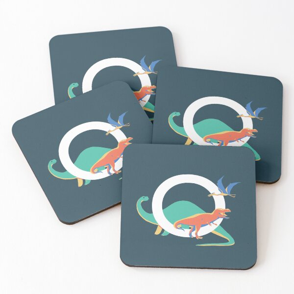 Item preview, Dinosaurs - Personalised O, Monogram, Initial, Name, Letter designed and sold by Nemki.