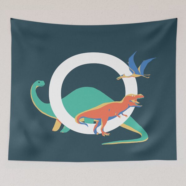 Item preview, Dinosaurs - Personalised O, Monogram, Initial, Name, Letter designed and sold by Nemki.