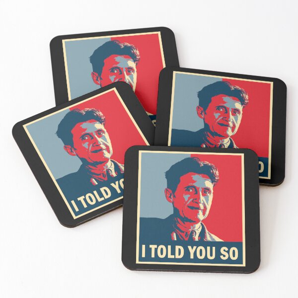 Item preview, George Orwell - I told you so designed and sold by ValentinaHramov.