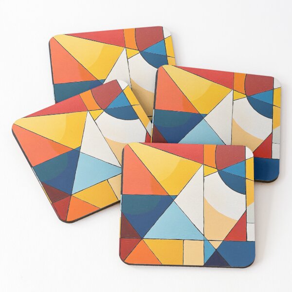 Item preview, Wassily Kandinsky Shapes Composition designed and sold by maniacfitness.