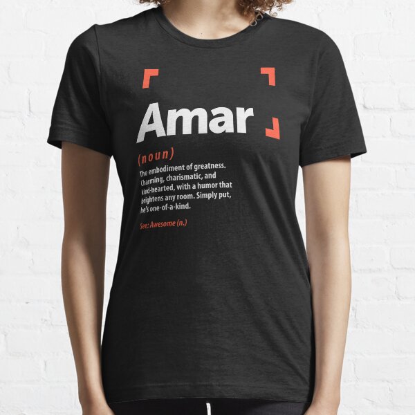 Vista previa del artículo con la obra «Definición de Amar Nombre personalizado Amar», diseñado y vendido por cidolopez.