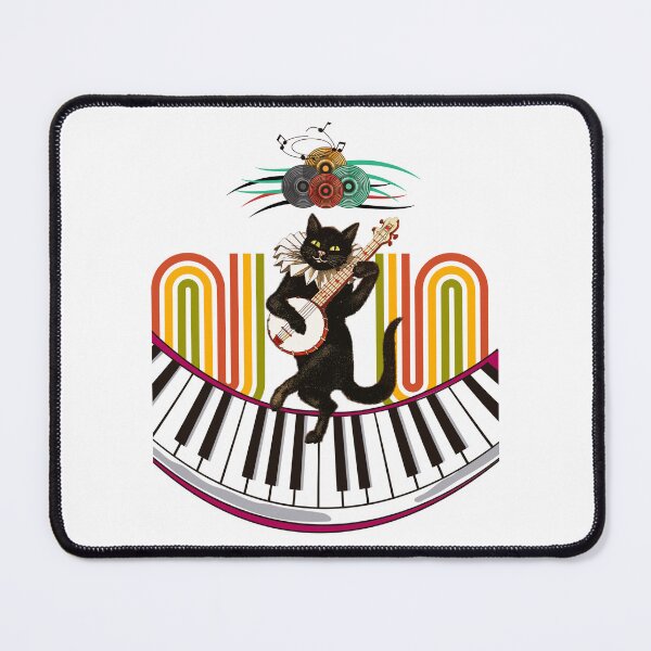 Item preview, Jazzy Cat on Piano designed and sold by GorinART.