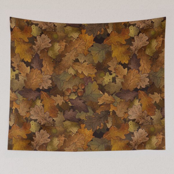 Item preview, Oak leaves designed and sold by Gizmoon.