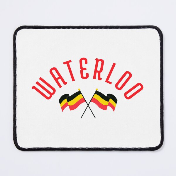 Item preview, WATERLOO Belgium Flags designed and sold by BL Travel Designs.