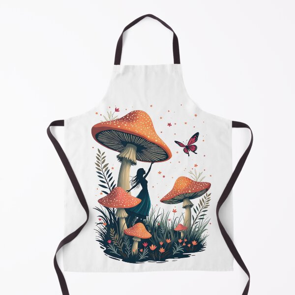 Item preview, Whimsical Fantasy Forest: Mushrooms, Fairies, and Fireflies designed and sold by VibeTCreations.