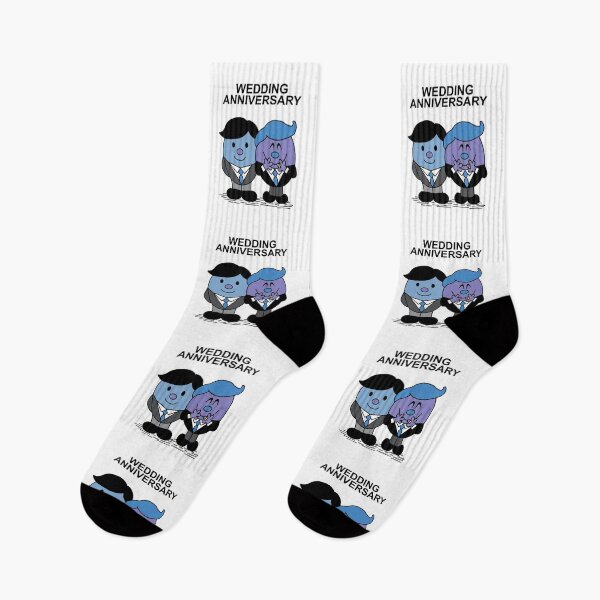 Item preview, Mr and Mr Wedding Anniversary Mr. Men Gay LGBT designed and sold by Scat the cat.