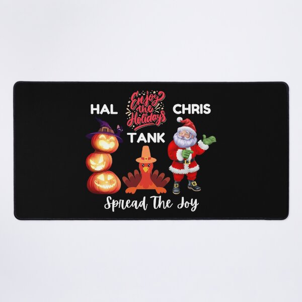 Item preview, Hal-Tank-Chris Halloween Thanksgiving Christmas designed and sold by tw2us.