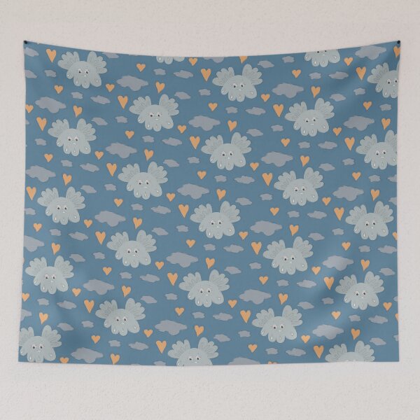 Item preview, Blue creature pattern designed and sold by Duyena.