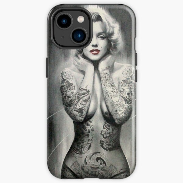 MARILYN MONROE: as The TATTOOED LADY Print iPhone Tough Case