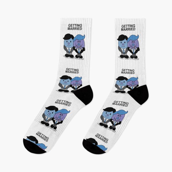 Item preview, Copy of Mr and Mr Getting Married Mr. Men Gay LGBT designed and sold by Scat the cat.