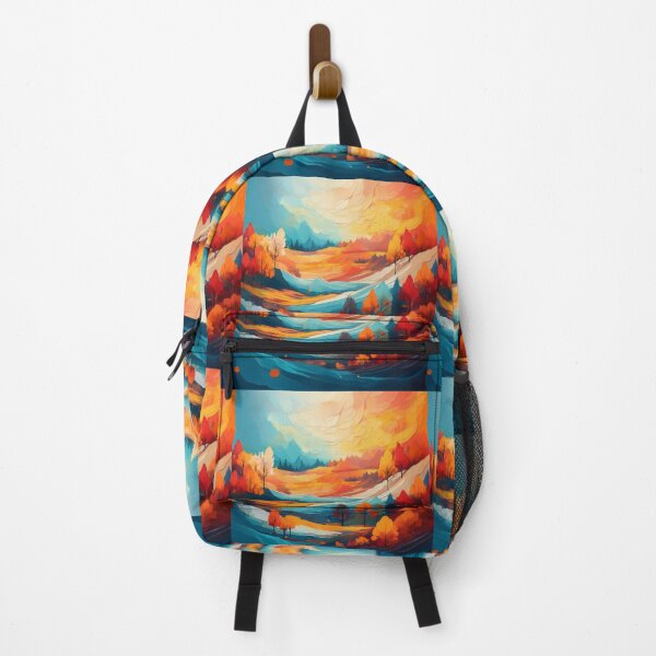 Item preview, Surreal Autumn Landscape with Vibrant Colours designed and sold by RaiyaTees.