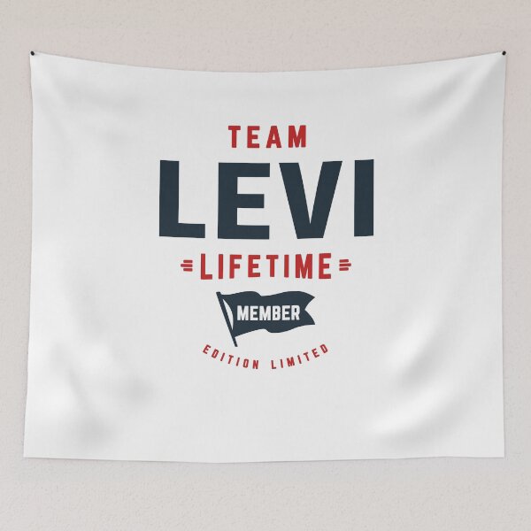 Item preview, Team Levi Lifetime Member Funny Name Levi designed and sold by cidolopez.