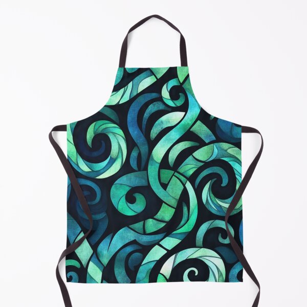 Item preview, New Zealand Māori Paua Pattern Koru Design 115 designed and sold by GrinGalore.