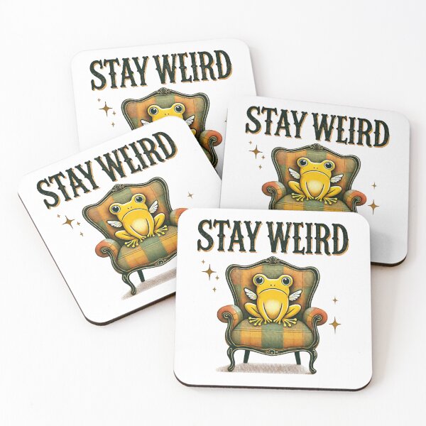 Item preview, Stay weird frog  designed and sold by riadesignstore.