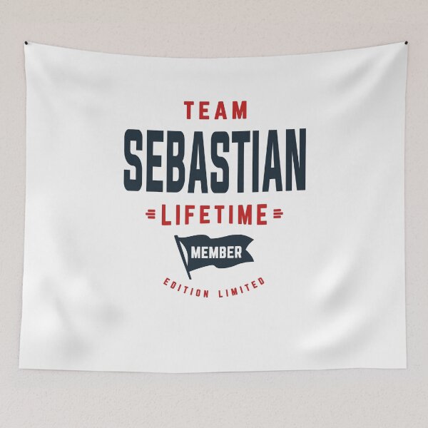 Item preview, Team Sebastian Lifetime Member Funny Name Sebastian designed and sold by cidolopez.