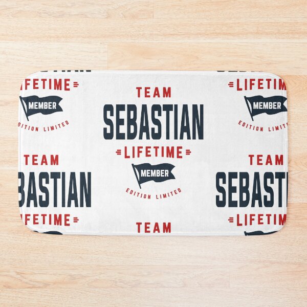 Item preview, Team Sebastian Lifetime Member Funny Name Sebastian designed and sold by cidolopez.