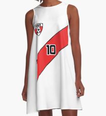 Peru Soccer Jersey Shirt Futbol A-Line Dress