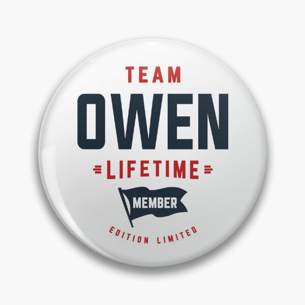 Item preview, Team Owen Lifetime Member Funny Name Owen designed and sold by cidolopez.