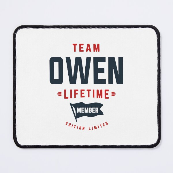 Item preview, Team Owen Lifetime Member Funny Name Owen designed and sold by cidolopez.