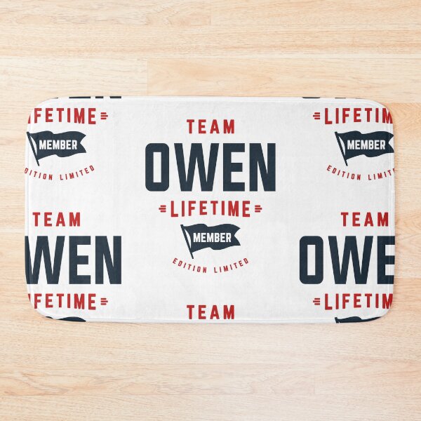 Item preview, Team Owen Lifetime Member Funny Name Owen designed and sold by cidolopez.