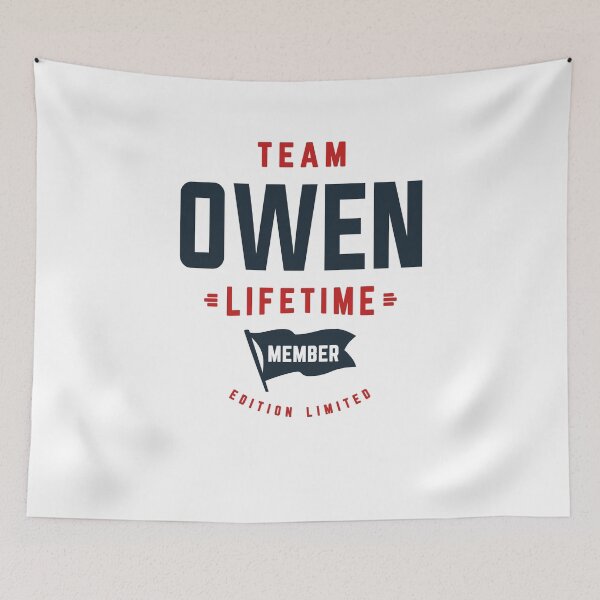 Item preview, Team Owen Lifetime Member Funny Name Owen designed and sold by cidolopez.
