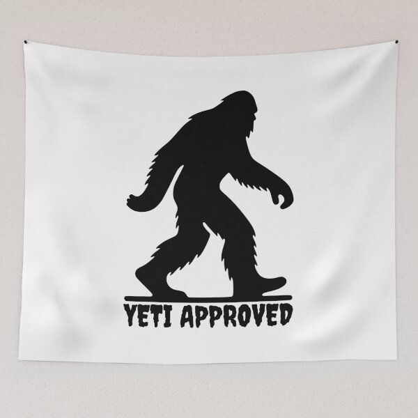 Item preview, Yeti Approved – Funny designed and sold by DesignDazzles.