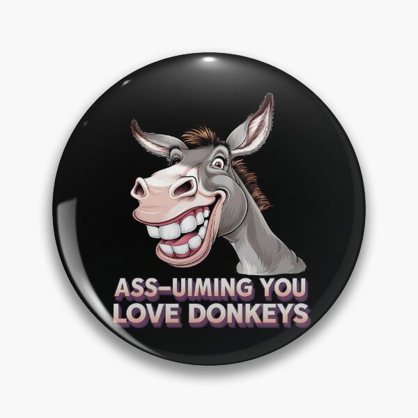 Item preview, Ass-uiming you love donkeys - Donkey whisperer - Donkeys are awesome - Donkey charms - Donkey nature designed and sold by JansenGS.