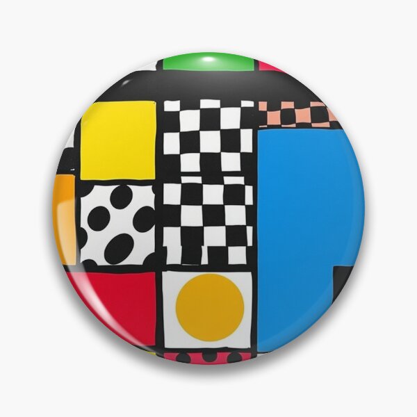 Item preview, Colourful squares pattern designed and sold by GasconyPassion.