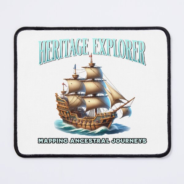 Item preview, Heritage Explorer, mapping ancestral journeys designed and sold by absurditeestore.
