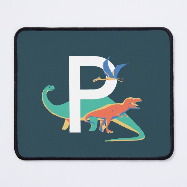 Item preview, Dinosaurs - Personalised P, Monogram, Initial, Name, Letter designed and sold by Nemki.