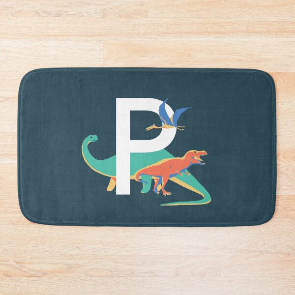 Item preview, Dinosaurs - Personalised P, Monogram, Initial, Name, Letter designed and sold by Nemki.