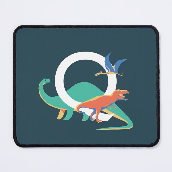 Item preview, Dinosaurs - Personalised Q, Monogram, Initial, Name, Letter designed and sold by Nemki.