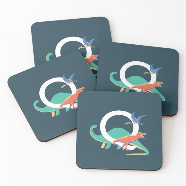 Item preview, Dinosaurs - Personalised Q, Monogram, Initial, Name, Letter designed and sold by Nemki.