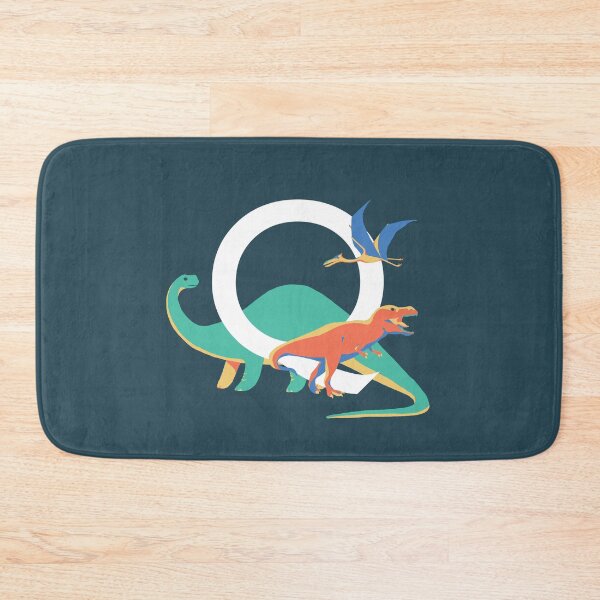 Item preview, Dinosaurs - Personalised Q, Monogram, Initial, Name, Letter designed and sold by Nemki.